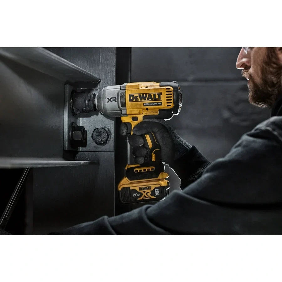 DEWALT DCF900B 20V MAX* XR® 1/2 In. High Torque Impact Wrench with Hog Ring Anvilhless 1/2" Impact Wrench (Tool Only)