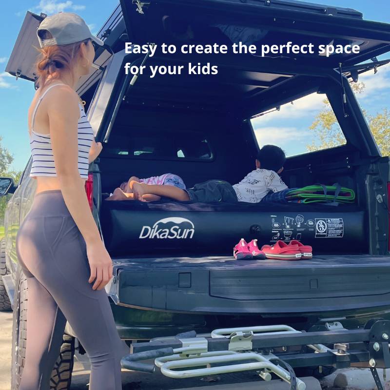 DikaSun 5.5-5.8ft Full Size Auto Inflate Truck Bed Air Mattress