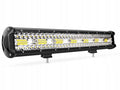 Automotive LED Strip Lights Three-row Work Light Off-road Vehicle Top Light